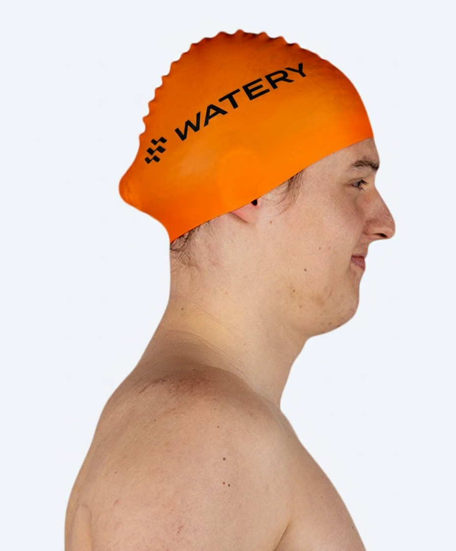 Watery badehætte (fra 10 år) - Signature - Orange