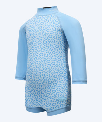 Watery våddragt til baby - Sunset Wrap - Lyseblå