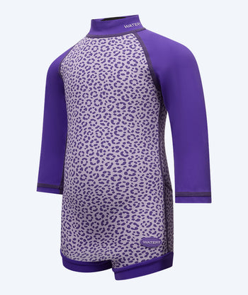 Watery våddragt til baby - Sunset Wrap - Lilla