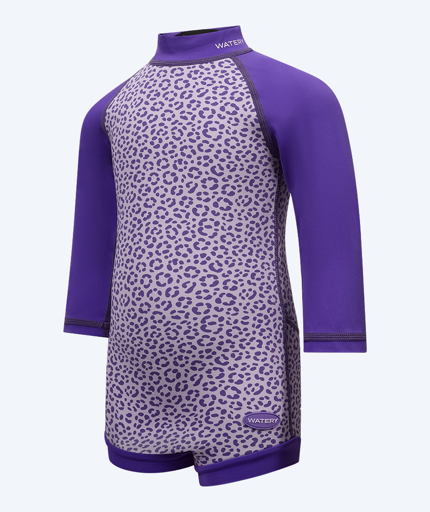 Watery våddragt til baby - Sunset Wrap - Lilla