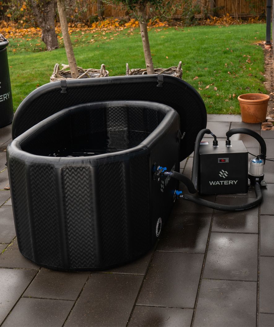 Watery vandkøler til isbad - Dense Cooler - Sort