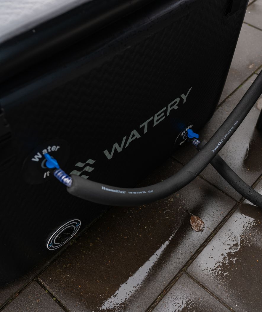 Watery vandkøler til isbad - Dense Cooler - Sort