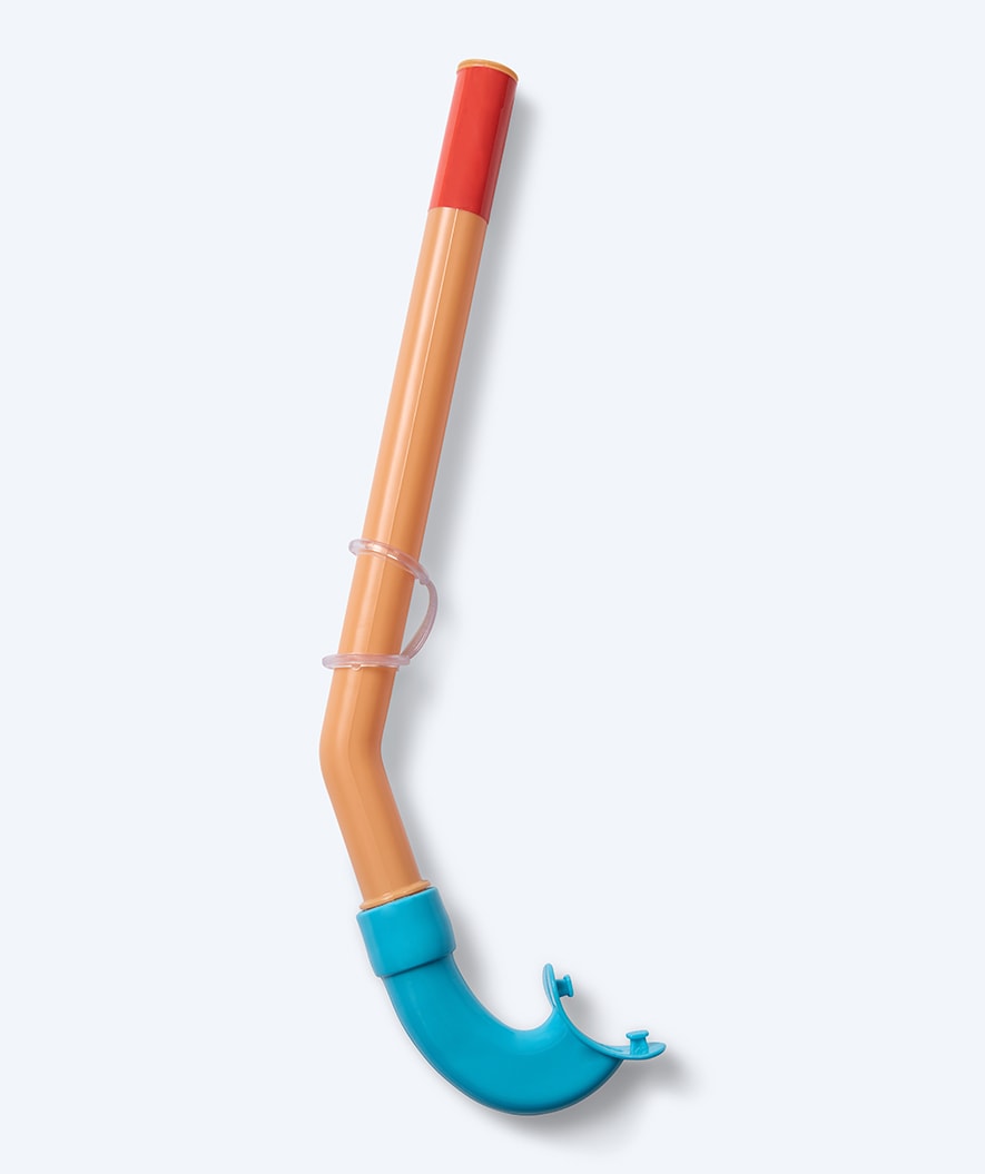 Watery snorkel til børn (4-10) - Wyre - Orange/blå