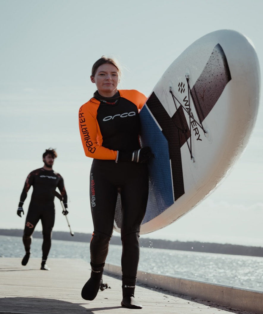 Pakketilbud: 4x Watery Global oppustelig SUP PaddleBoard 10'6