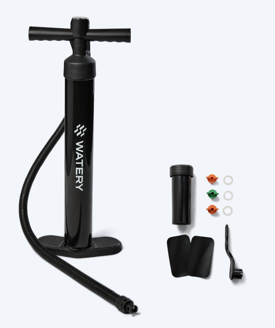 Watery oppustelig isbad - Deluxe - Sort