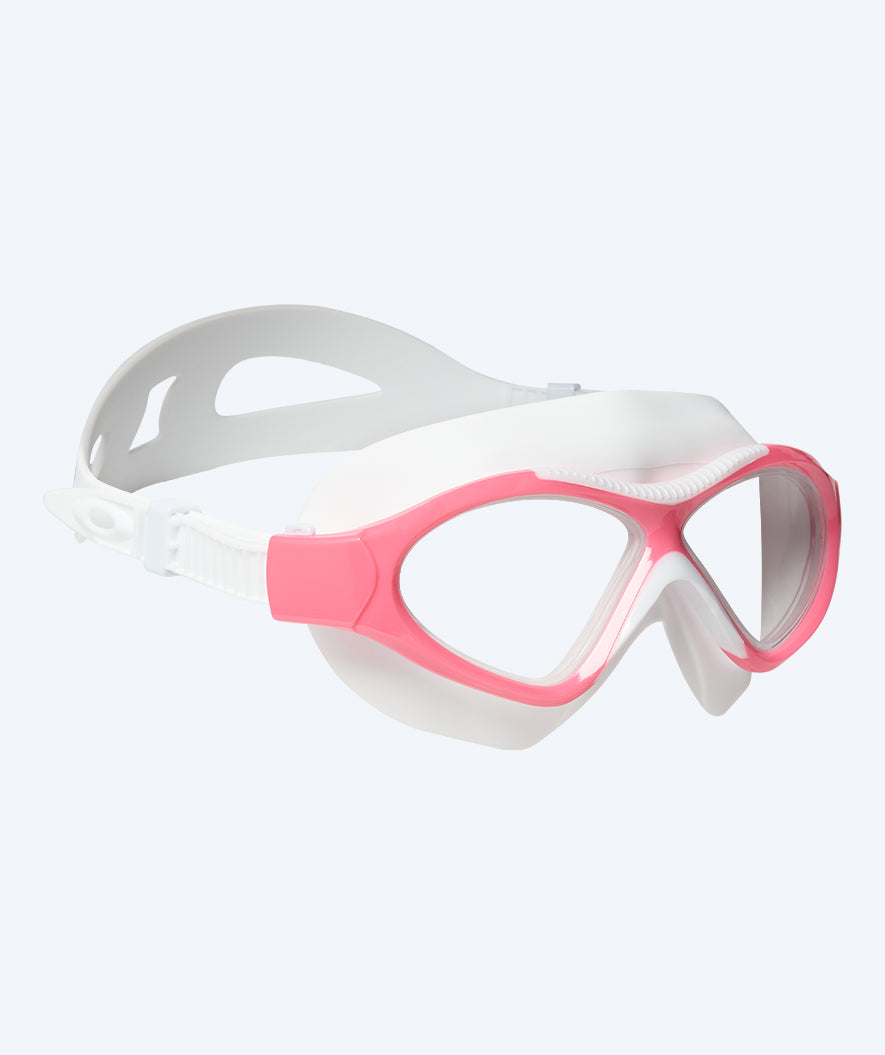 Watery svømmemaske til junior - Cruise - Pink/pink