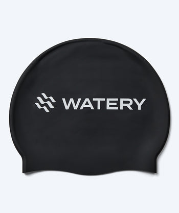 Watery badehætte til børn (3-10) - Signature - Sort