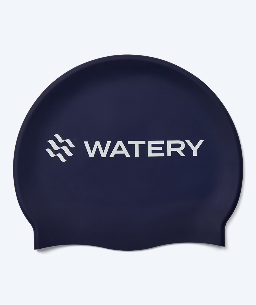 Watery badehætte til børn (3-10) - Signature - Mørkeblå