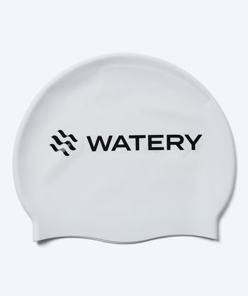 Watery badehætte til børn (3-10) - Signature - Hvid