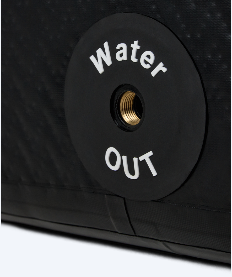 Watery oppustelig isbad - Ace - Sort