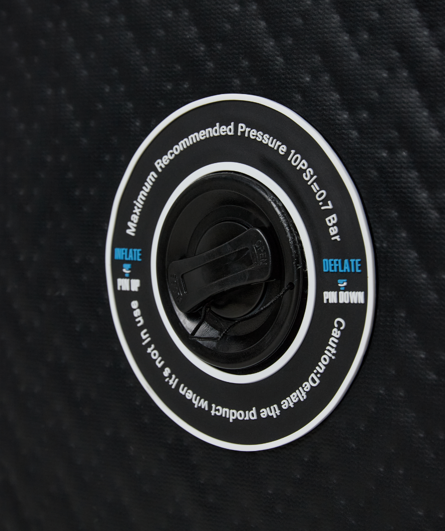 Watery oppustelig isbad - Ace - Sort