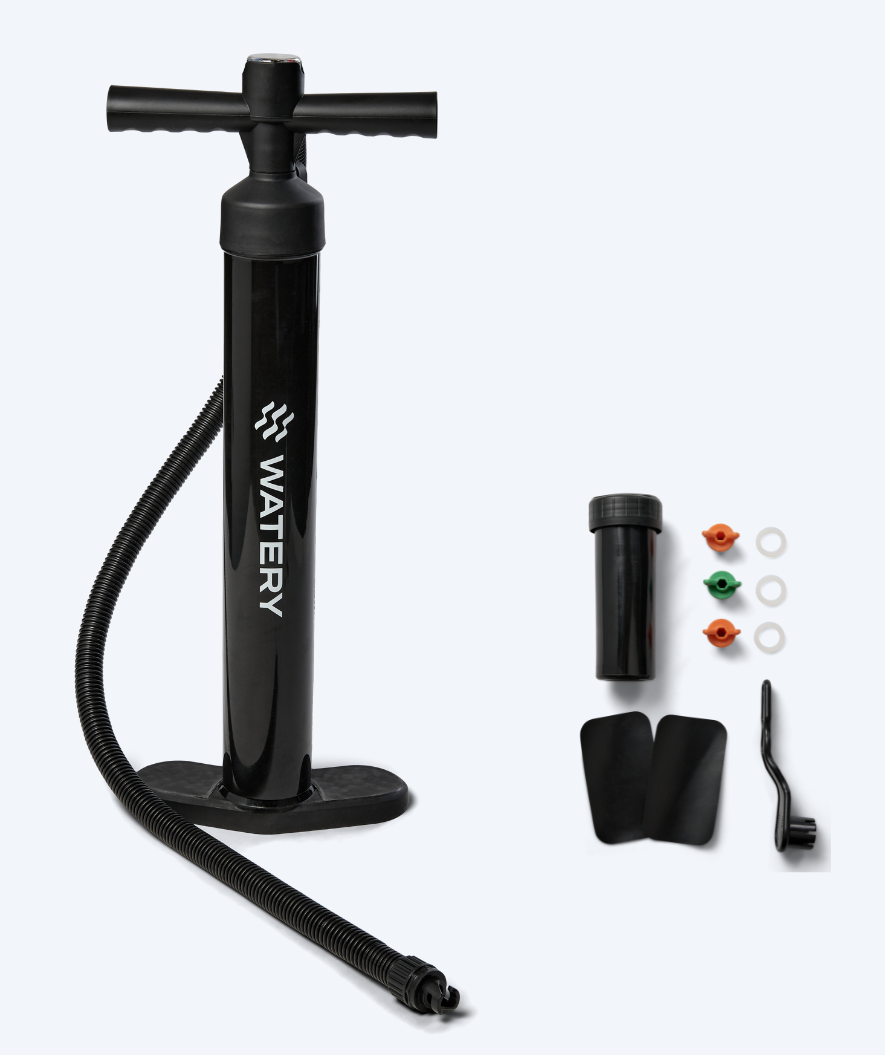 Watery oppustelig isbad - Ace - Sort