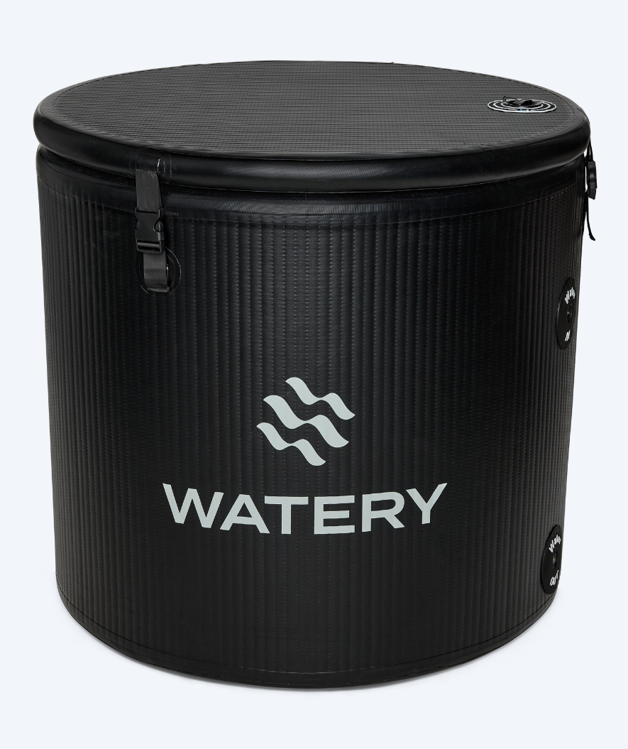 Watery oppustelig isbad - Deluxe - Sort