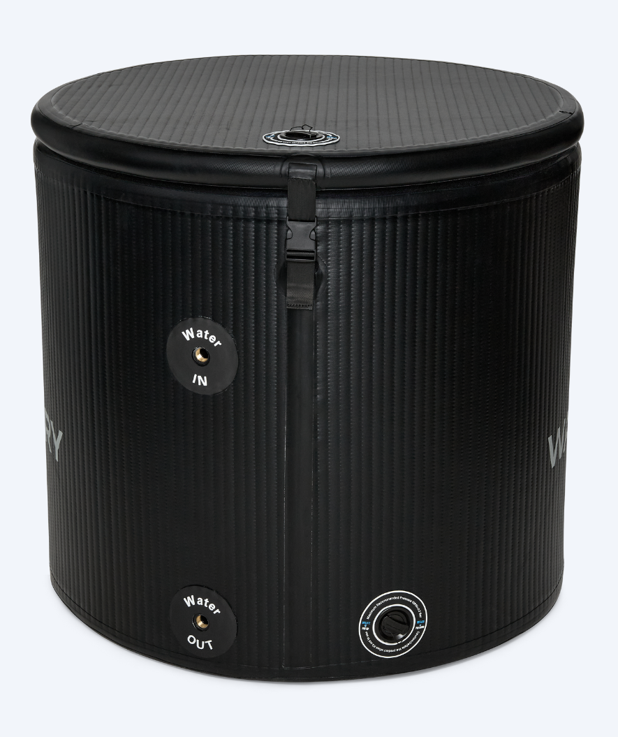 Watery oppustelig isbad - Deluxe - Sort