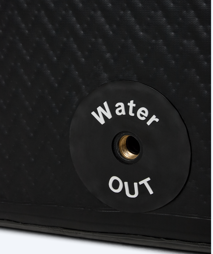 Watery oppustelig isbad - Deluxe - Sort