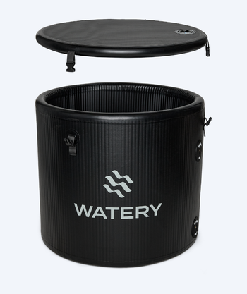 Watery oppustelig isbad - Deluxe - Sort