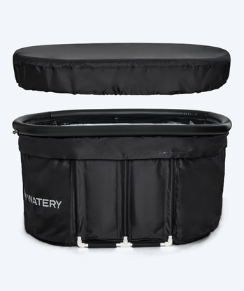 Watery oppustelig isbad - Hero Max - Sort