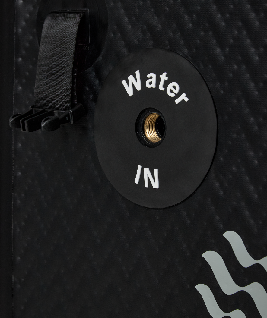 Watery oppustelig isbad - Master - Sort