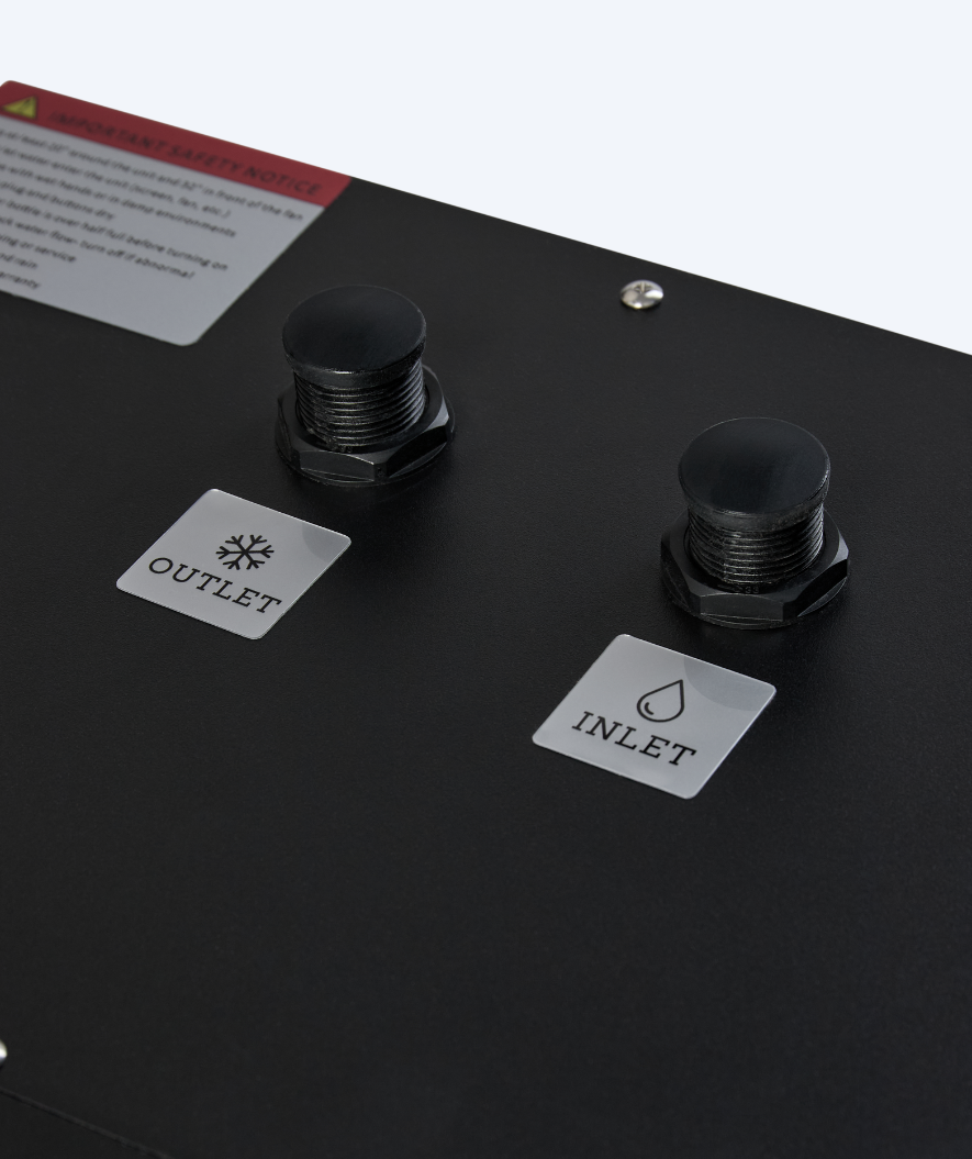 Watery vandkøler til isbad - Dense Cooler - Sort