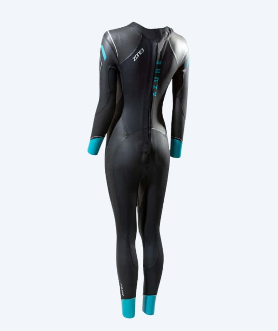 ZONE3 våddragt til damer - Azure 2.0 - Sort/lyseblå