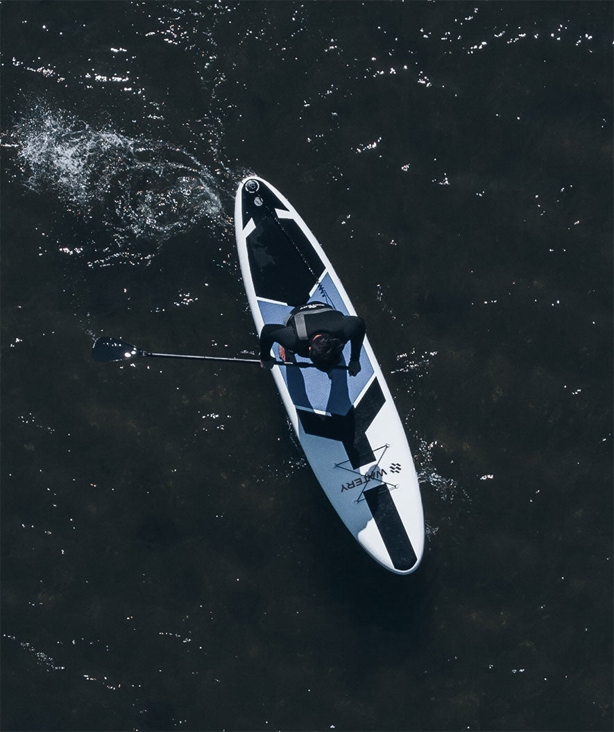Pakketilbud: 4x Watery Global oppustelig SUP PaddleBoard 10'6