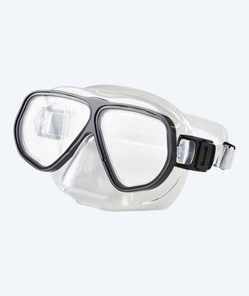 Primotec dykkermaske med styrke - M100 Vista (+1.0 til +4.0) - Sort