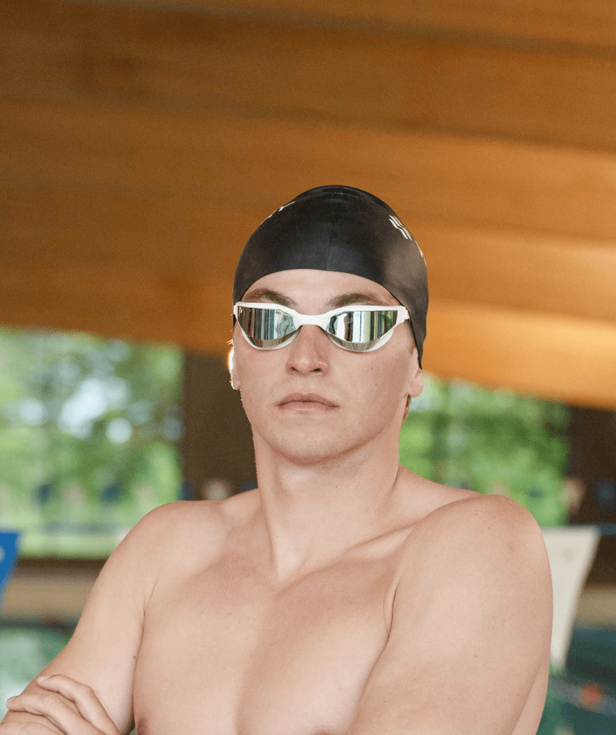 Watery svømmebriller - Instinct Ultra Mirror - Sort/guld