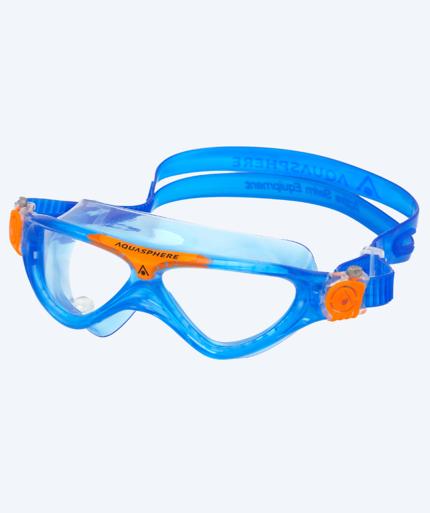 Aquasphere dykkerbriller til børn - Vista (6-15 år) - Mørkeblå (klar linse)