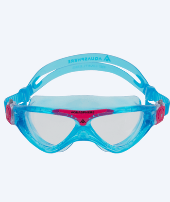 Aquasphere svømmemaske junior - Vista - klar/pink