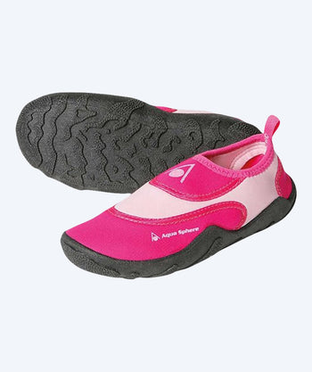 Aquasphere neopren badesko til børn - Beachwalker - Pink