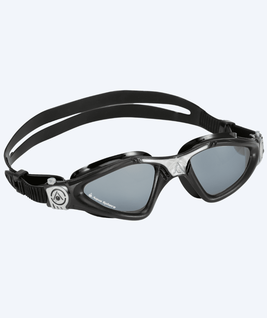 Aquasphere svømmebriller til damer - Kayenne - Sort/sølv