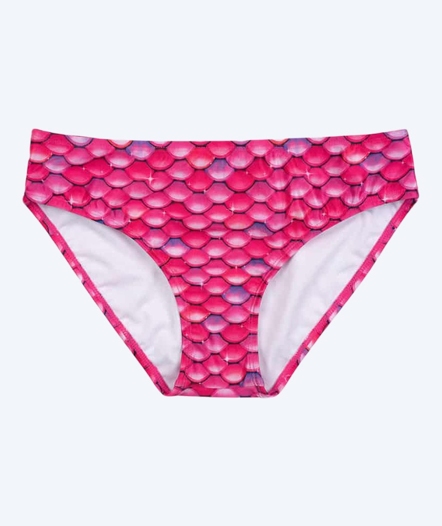 Fin Fun bikini underdel til piger - Malibu Pink (Lyserød)