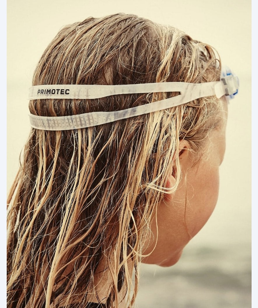 Primotec langsynede svømmebriller til børn (3-12) - (+1.0) til (+8.0) - Sort (Smoke linse)