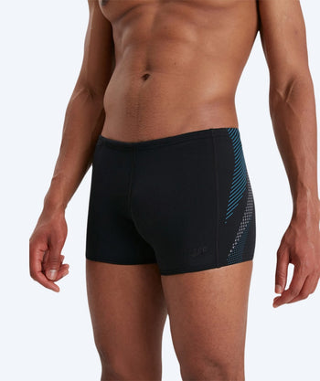 Speedo aquashorts til mænd - Tech Panel - Sort/blå