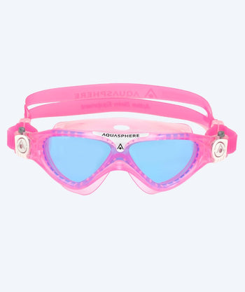 Aquasphere dykkerbriller til børn (6-15) - Vista - Pink (Blå linse)
