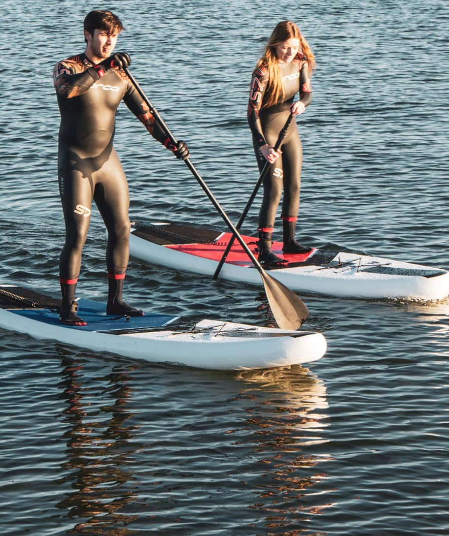 Pakketilbud: 4x Watery Global oppustelig SUP PaddleBoard 10'6