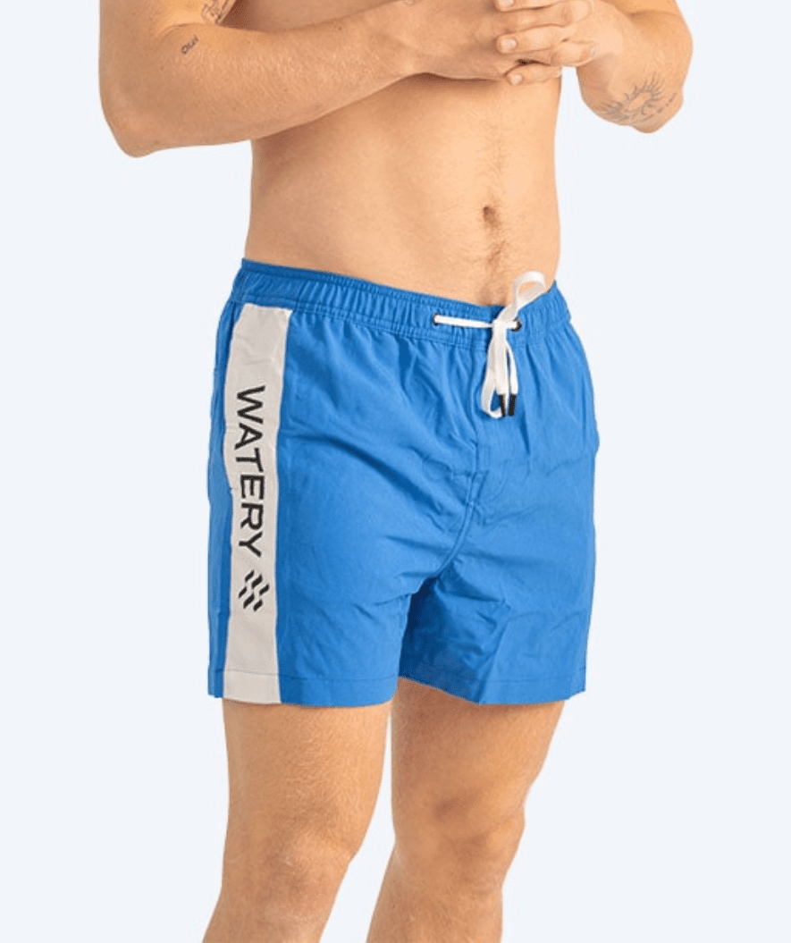 Watery badeshorts til mænd - Signature Eco - Blå