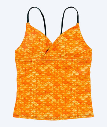 Fin Fun tankini top til piger - Tropical Sunrise