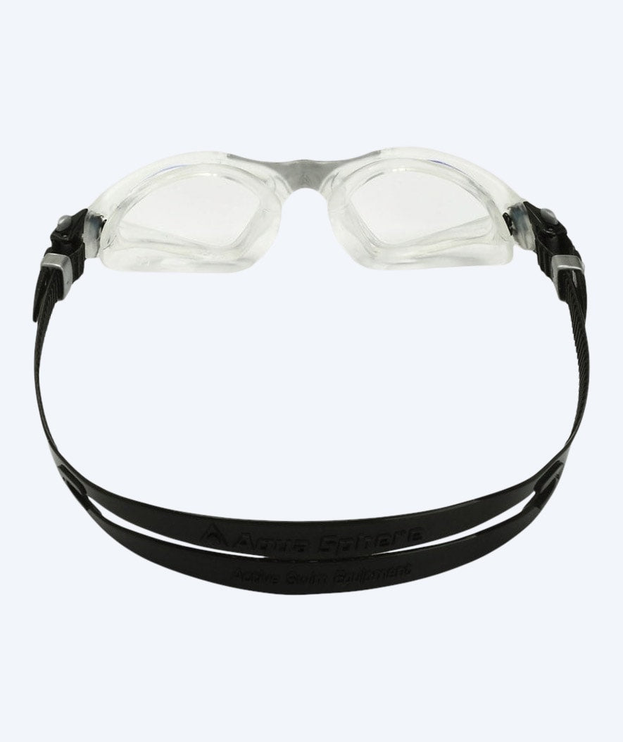 Aquasphere motions dykkerbriller - Kayenne - Klar/sort (klar linse)