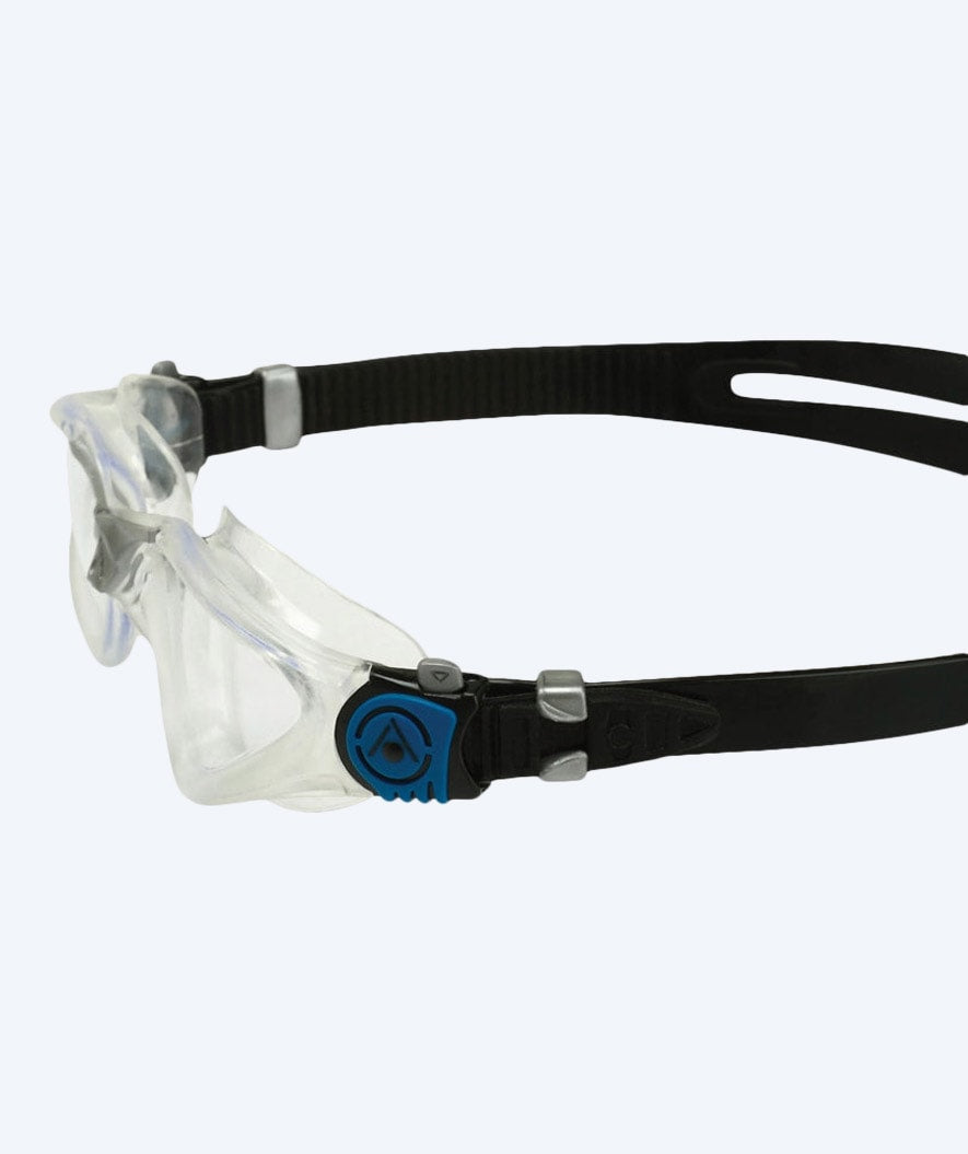 Aquasphere motions dykkerbriller - Kayenne - Klar/sort (klar linse)
