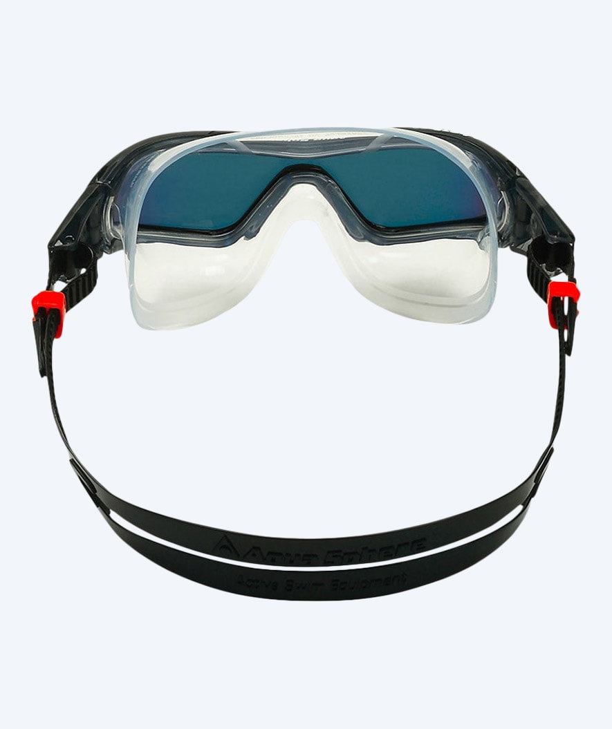 Aquasphere svømmemaske - Vista Pro Titanium Mirror - Sort/guld