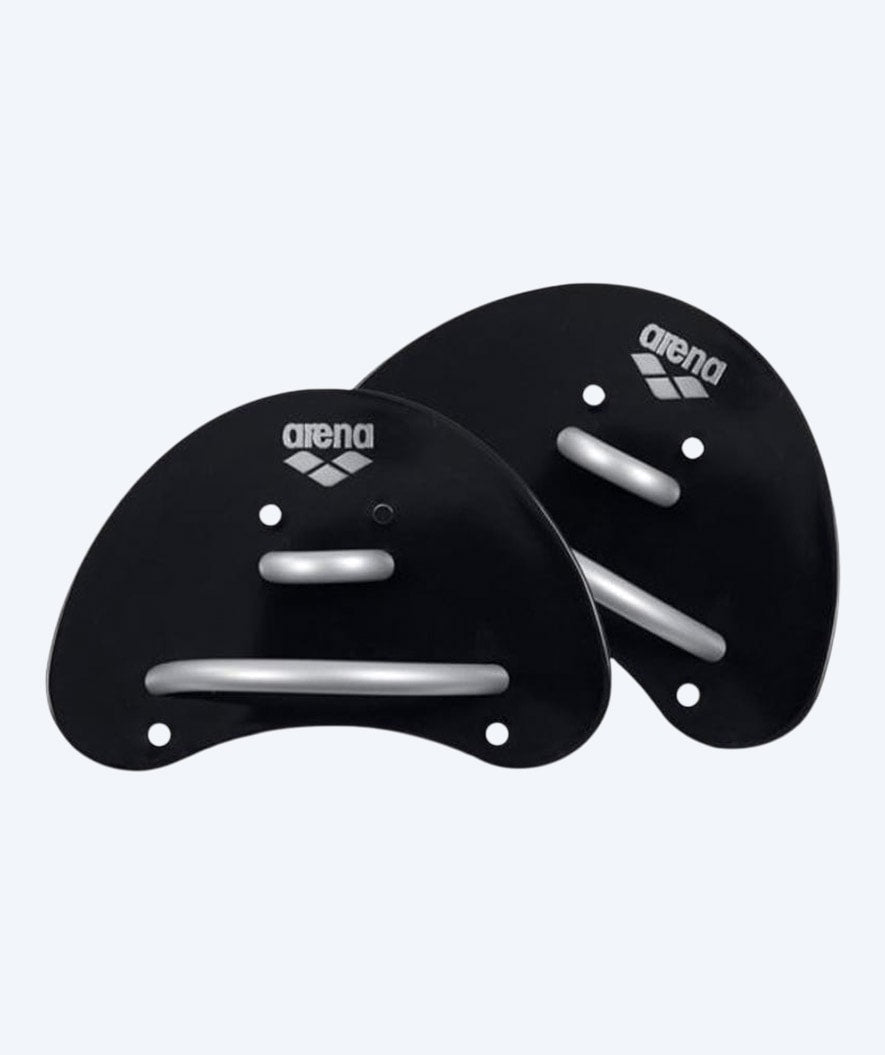 Arena finger paddles - Elite - Sort