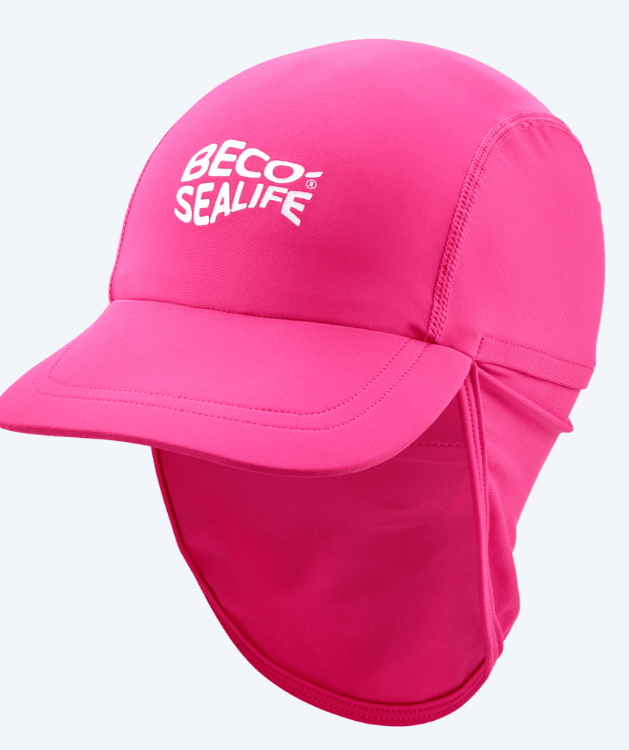 Beco Solhat til børn - Sealife - Pink