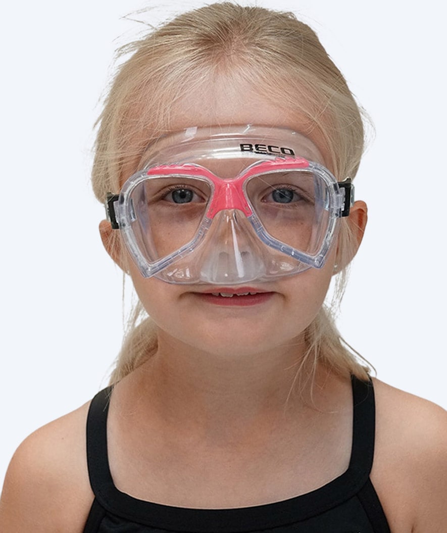 Beco dykkermaske til børn (4-8) - Ari - Lyserød