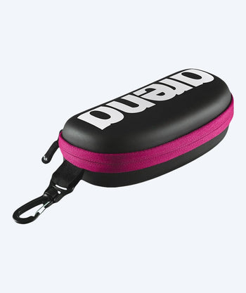Arena etui til svømmebriller - Sort/pink