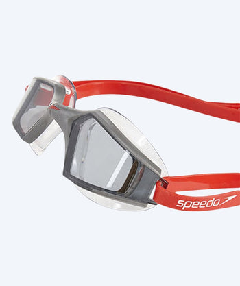 Speedo åbent vand svømmebriller - AquaPulse Max 2 - Sort/rød