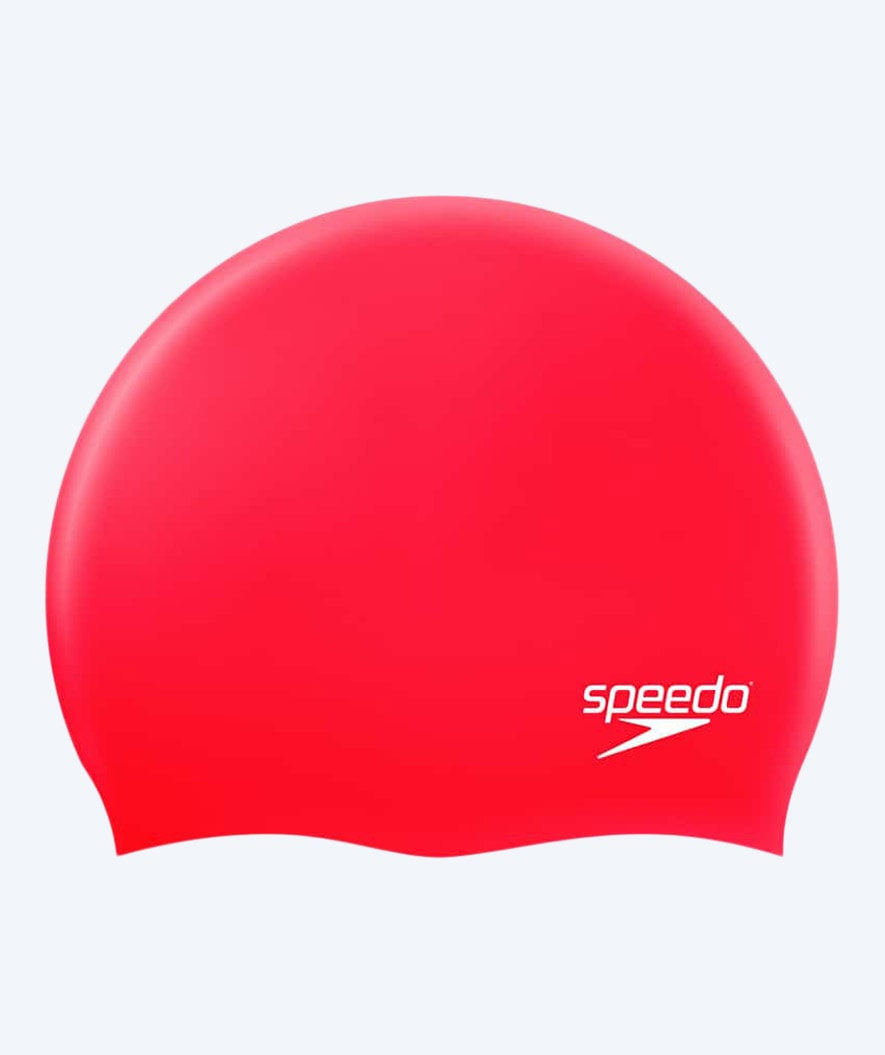 Speedo silikone badehætte - Rød