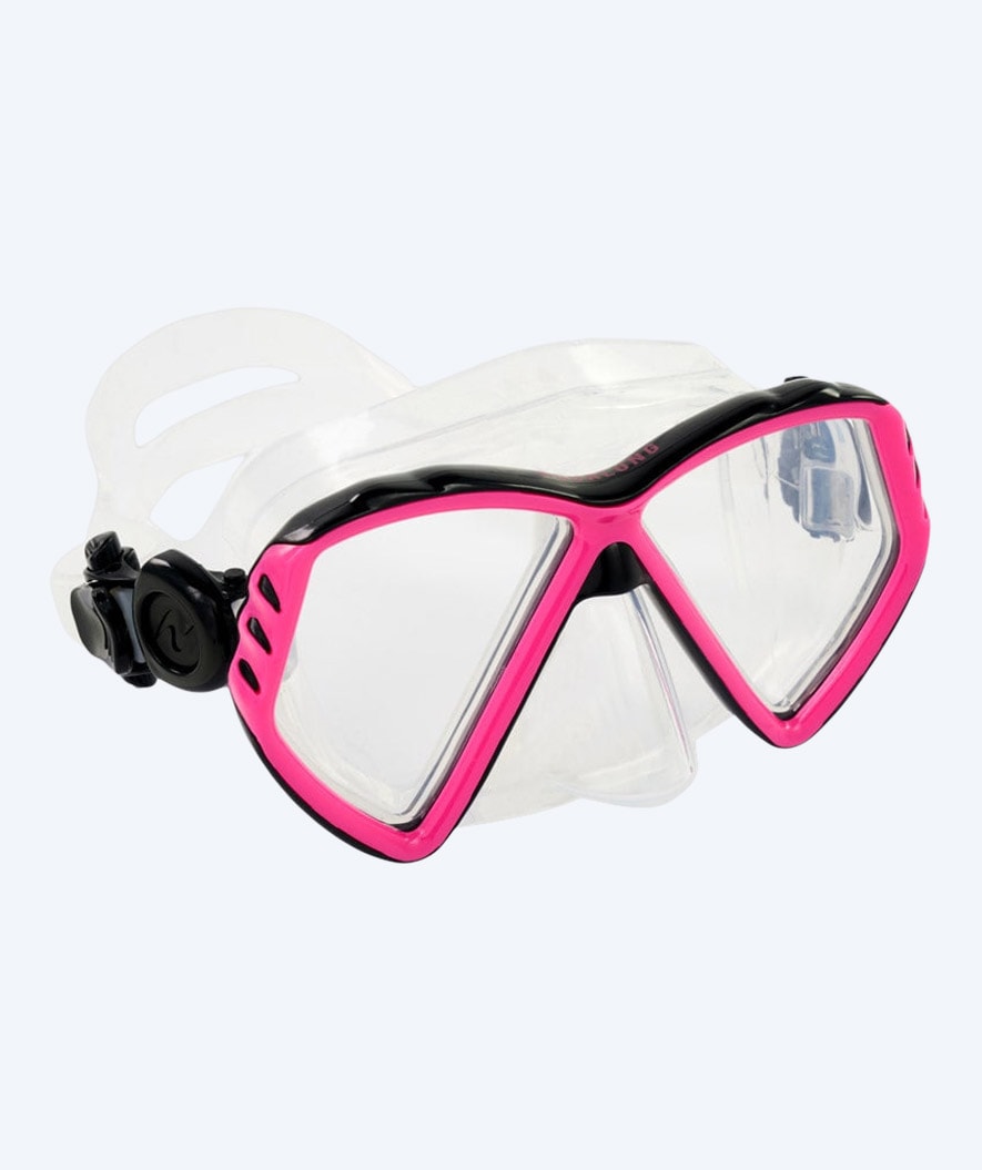Aqualung dykkermaske til børn - Cub (8-18 år) - Sort/pink