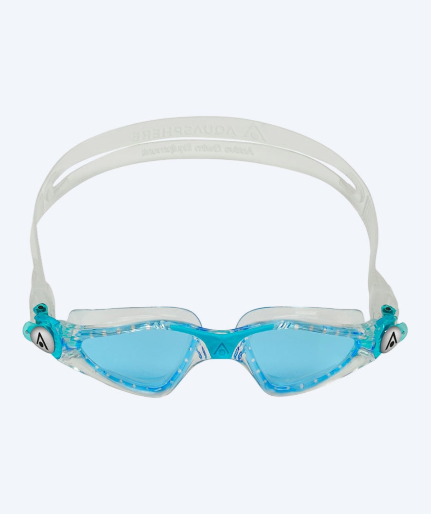 Aquasphere svømmebriller til børn - Kayenne - Klar/blå