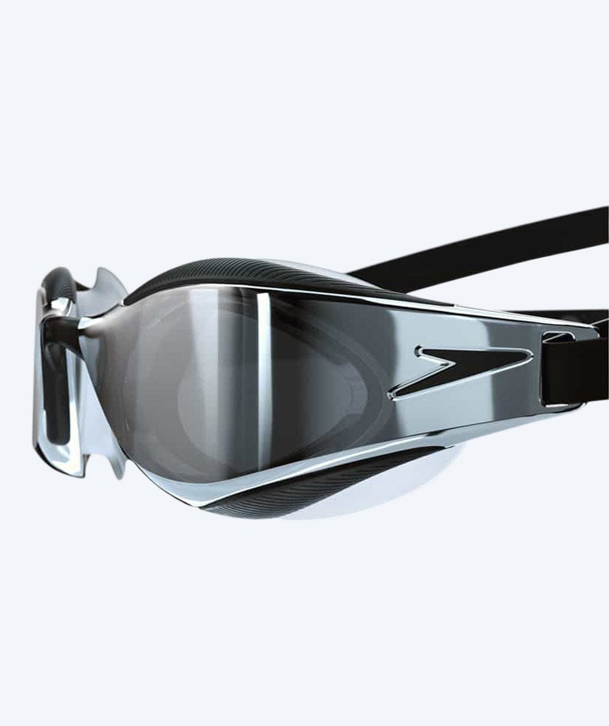 Speedo svømmebriller - Fastskin Elite Mirror - Sort/grå